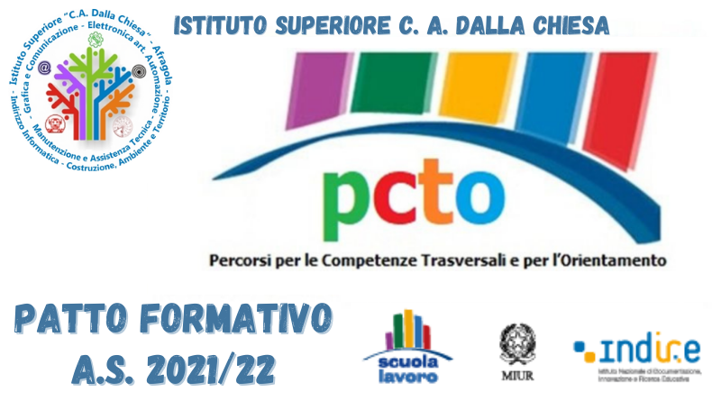 Sottoscrizione Patto formativo attività PCTO a.s. 2021/22