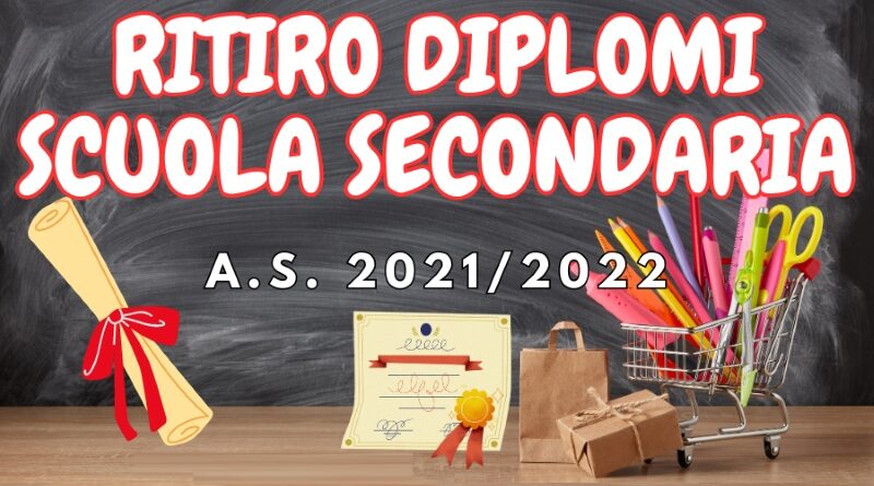 Ritiro Diplomi A.S. 2021-22