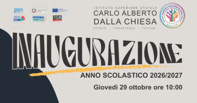 Inaugurazione anno scolastico 2026/2027